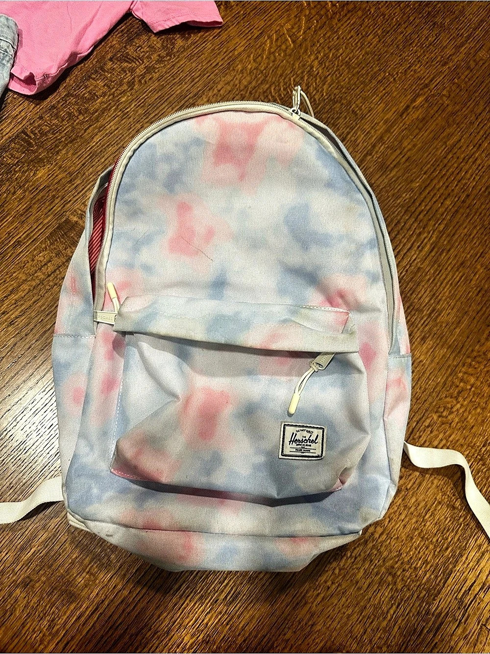 Herschel Tie-Dye Backpack in Pink & Blue
